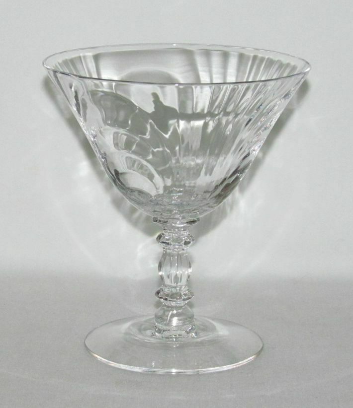 Cambridge Glass Co. Caprice Pattern No.300 Crystal Low Footed Sherbet